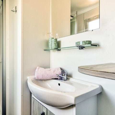 Stacaravan 6 personen - Pyreneeën 3 Kamers 4/6 Personen Airconditioning + TV