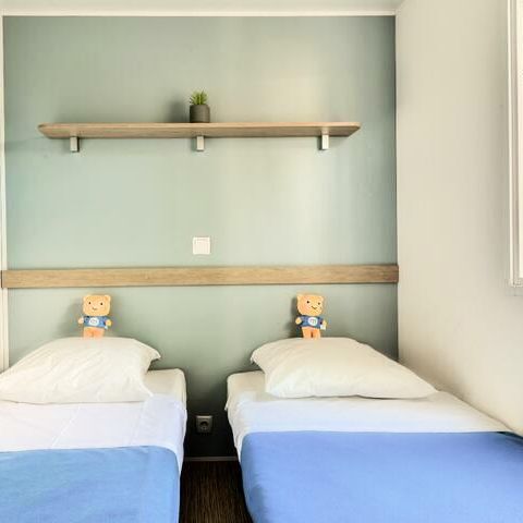 Stacaravan 6 personen - Pyreneeën 3 Kamers 4/6 Personen Airconditioning + TV