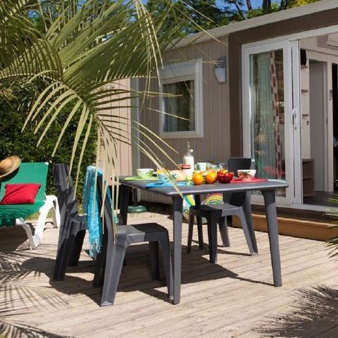 Stacaravan 6 personen - 3 kamers PLUS (Keller Travel)