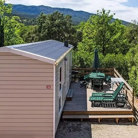 MOBILE HOME 4 people - Tour Operator Maeva on Camping Le Bois de Valmarie - Mobil Home 3 Rooms 4 People Air Conditioned