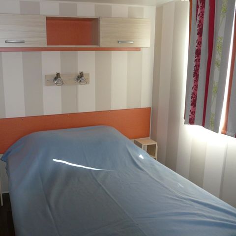 Stacaravan 5 personen - 2 kamers + Airconditioning - Zondag