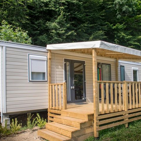MOBILE HOME 6 people - Cottage Privilège - 3 bedrooms 2 bathrooms 6/8 pers