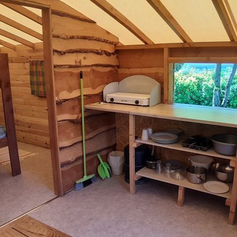 CHALET 5 persone - CABANE TRAPPEUR senza servizi igienici 19,5 m² (19,5 m²)