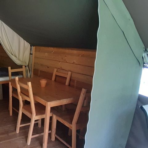 Bungalowzelt 5 personen - SAFARI LODGE KIBO ohne Sanitäranlagen 40 m²