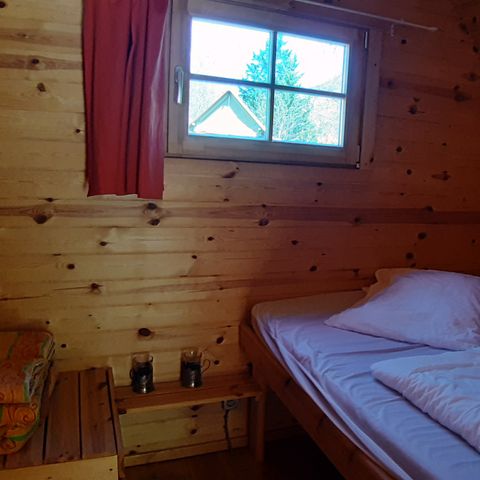 UNIEKE ACCOMMODATIE 2 personen - TONNEAU Houten chalet 12 m² zonder sanitair