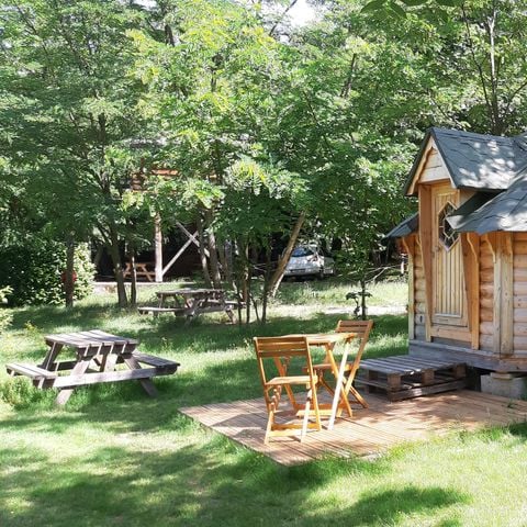 UNUSUAL ACCOMMODATION 3 people - Finnish KOTA & Private Spa