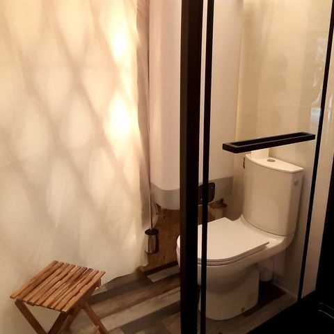 Unique 5 personnes - Yourte avec salle de bain pour 5 personnes