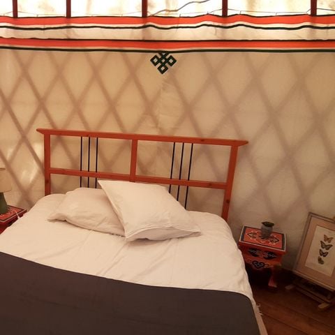 Alojamiento 5 personas - Yurta con baño para 5 personas
