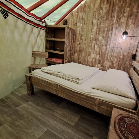 Originale 5 persone - Yurta di legno da 5 posti letto