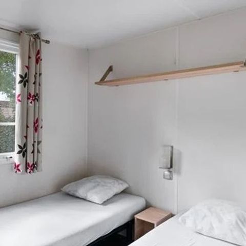 Stacaravan 6 personen - CONFORT Azur 2 slaapkamers (max. 4 volwassenen + 2 kinderen tot 18 jaar)