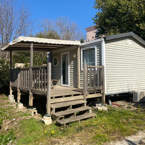MOBILHOME 3 personnes - CONFORT Escapade 1 Chambre (2 Adultes maxi + 1 Enfant de - 18 ans)