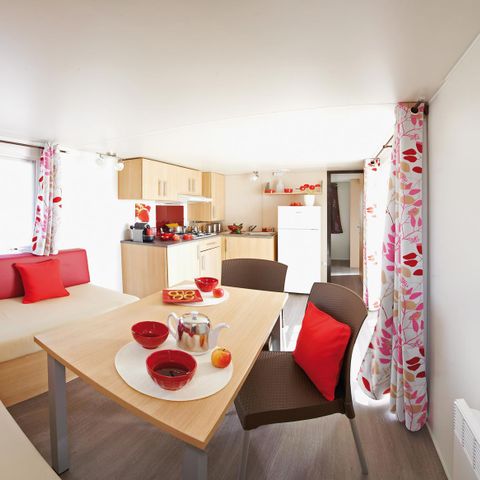 CASA MOBILE 6 persone - Casa mobile PREMIUM Alizé 2 Camere da letto / 2 Bagni (4 Adulti max + 2 Bambini sotto i 18 anni)