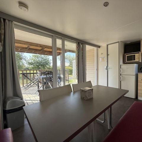 Mobilhome 4 personnes - Premium Dune - 2 chambres - Climatisé - Télévision