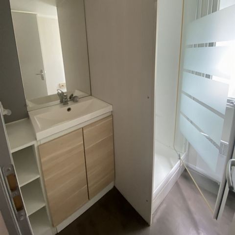 Mobilhome 6 personnes - Grand confort Tamaris - 3 chambres - Climatisé - Téléviseur