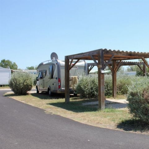 Stellplatz - mit Laube