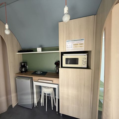 Bungalowzelt 4 Personen - COCO SWEET 4 Personen - 2 Schlafzimmer, ohne Sanitäranlagen, nicht klimatisiert