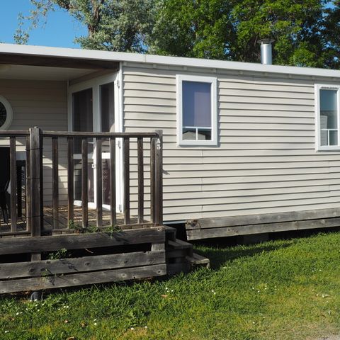 MOBILE HOME 4 people - MH Confort Mistral sleeps 4 - 2 bedrooms, air conditioning and television