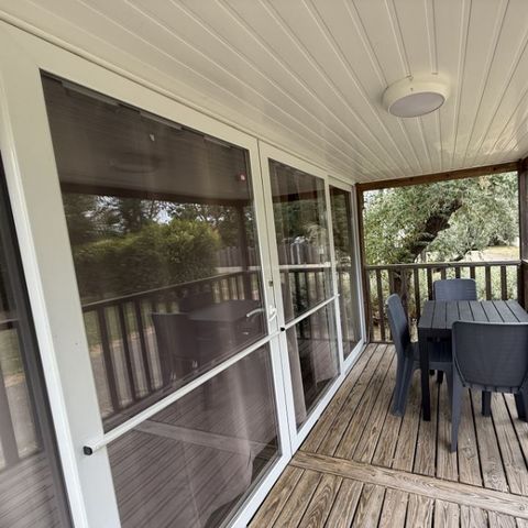 MOBILE HOME 4 people - MH Confort Mistral sleeps 4 - 2 bedrooms, air conditioning and television