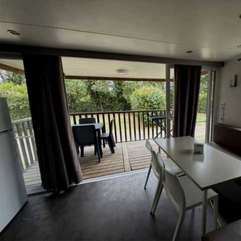 BUNGALOW 4 personnes - MH Confort Mistral 4 personnes - 2 chambres, climatisation et télévision