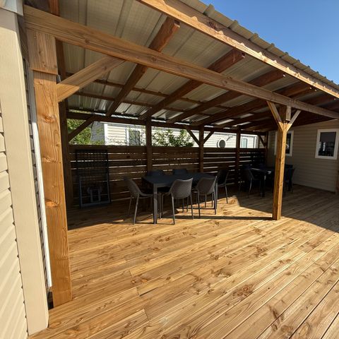 MOBILE HOME 12 people - Confort GRAND Mistral sleeps 12 - 6 bedrooms, air-conditioned, television