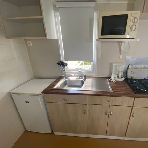 Mobile home 4 persons - Economical, 2 bedrooms with air conditioning