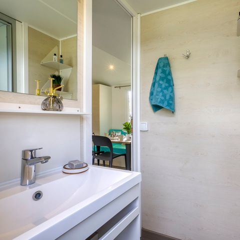 Stacaravan 2 personen - CONFORT 1 slaapkamer - 1 badkamer