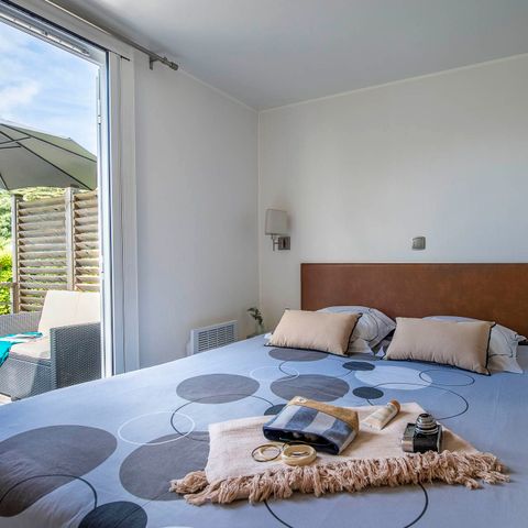 Mobilhome 4 personnes - Mobil-home PREMIUM - 2 chambres - 2 salles d'eau - Suite parentale