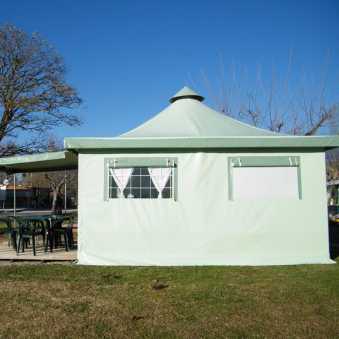 Glampingtent 6 personen - CYRUS zonder sanitair