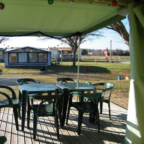 Glamping tent 6 persons - CYRUS without sanitary facilities