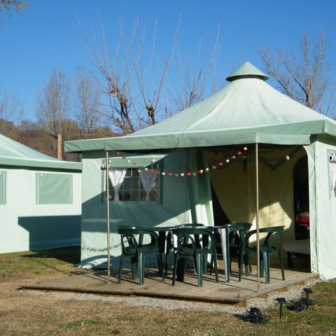 CANVAS BUNGALOW 6 people - CYRUS without sanitary facilities