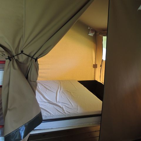 TENDA IN TELA E LEGNO 5 persone - SAFARI senza servizi igienici