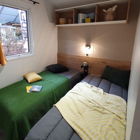 CASA MOBILE 4 persone - Casa mobile 25m2 (2021) + terrazza semi-coperta in legno 8m2. 4 pers.
