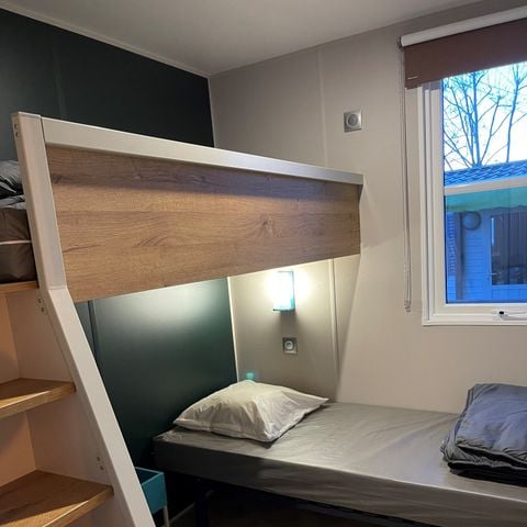 MOBILHOME 6 personnes - Standing 28m2 + terrasse intégrée 8m2 4/6 pers