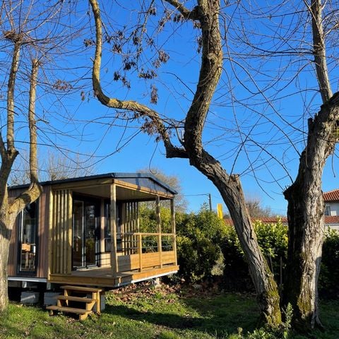 Mobile home 6 persons - Standing 28m2 + integrated terrace 8m2 4/6 pers