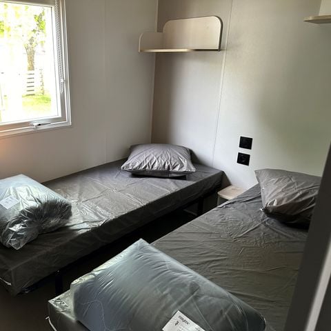 Mobile home 5 persons - LOGGIA 2- Mobile-home 25m² + Covered wooden terrace 9m²