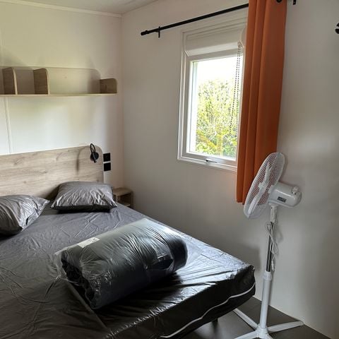 Mobile home 5 persons - LOGGIA 2- Mobile-home 25m² + Covered wooden terrace 9m²