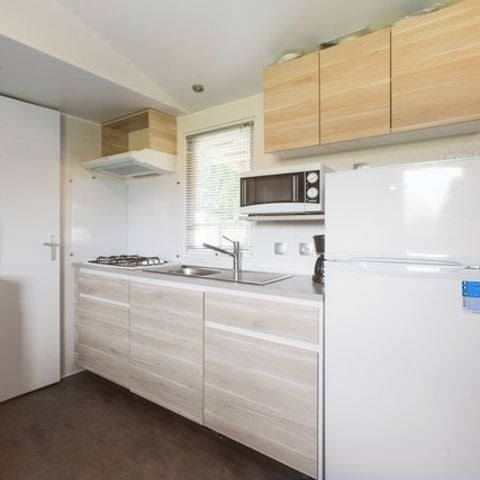 Stacaravan 6 personen - 3 slaapkamers - TV