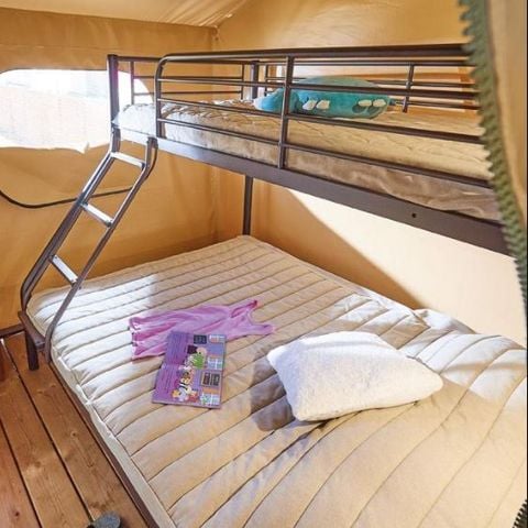 Tenda in tela e legno 5 persone - LODGE BALI
