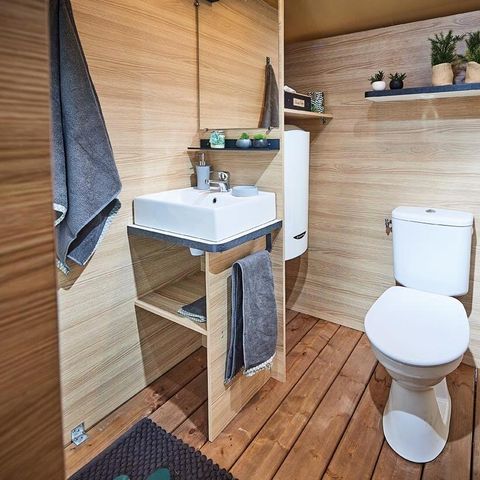 CANVAS AND WOOD TENT 5 people - Bali Lodge Tent 3 Rooms 4/5 People