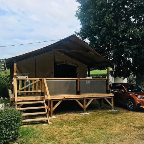 Safaritent 5 personen - Bali Lodge Tent 3 Kamers 4/5 Personen