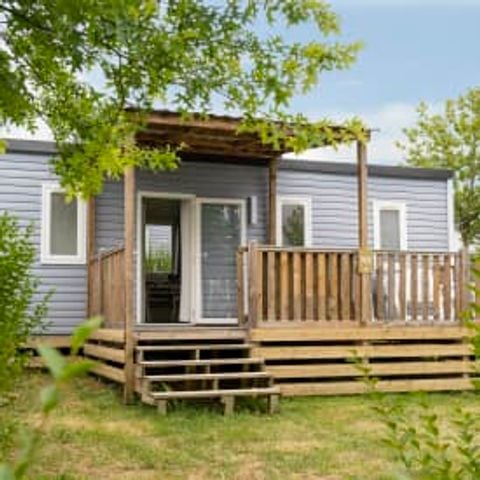 Mobile home 6 persons - Cottage Périgord 5/6p 2ch ** (in French)