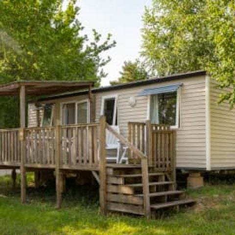 Stacaravan 6 personen - Cottage 6p 3ch ** (in het Frans)