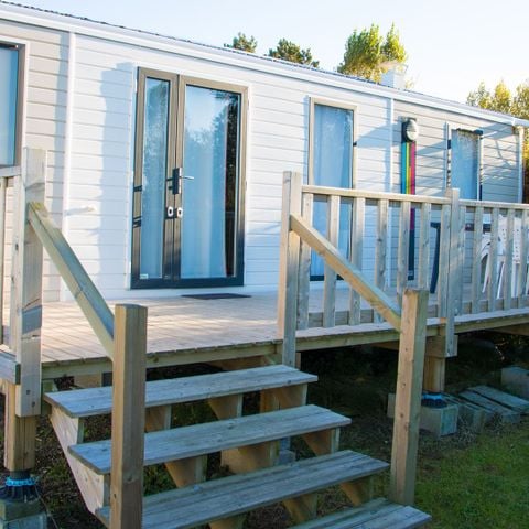 Stacaravan 6 personen - A+ Gezicht op de zee - TV