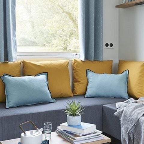 Mobilheim 6 Personen - 6 Betten - 3 Schlafzimmer (Klimaanlage, TV, LV)