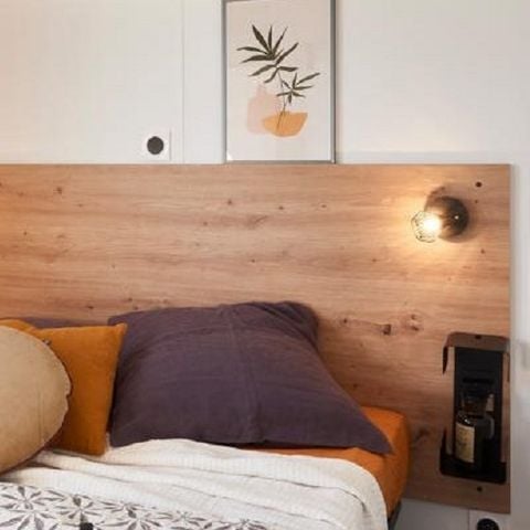 Mobilheim 6 Personen - 6 Betten - 3 Schlafzimmer (Klimaanlage, TV, LV)