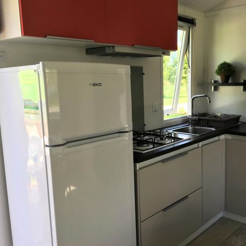 MOBILHOME 6 personas - Confort 4 Habitaciones 6 Personas + TV