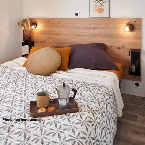 MOBILHOME 6 personas - Cottage PREMIUM++ 3 habitaciones - VISTA AL AGUA 6 pers