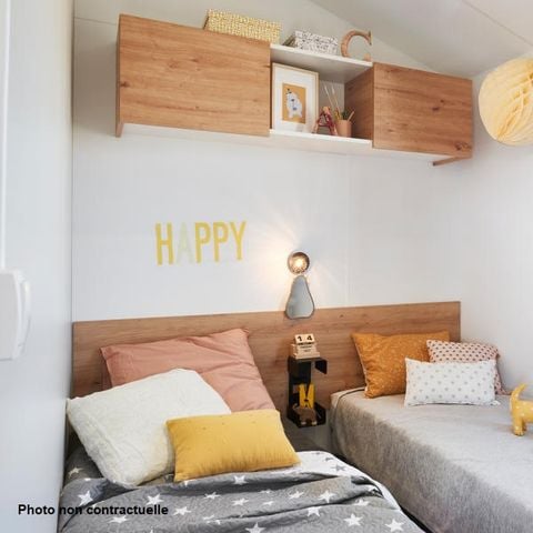 Stacaravan 6 personen - Cottage PREMIUM++ 3 slaapkamers - WATERZICHT 6 pers