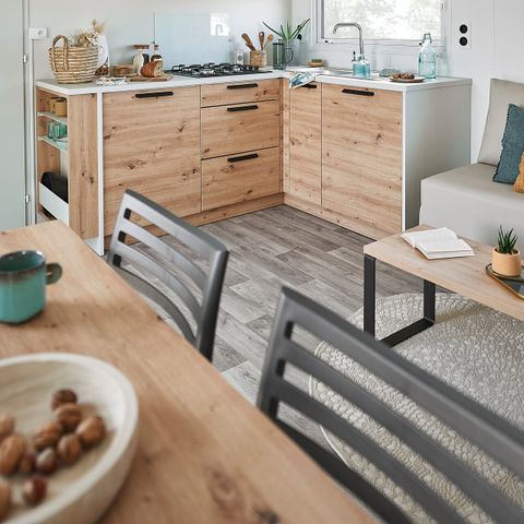 Mobilheim 6 Personen - Cottage Du Lac PREMIUM++ 3 Zimmer - FACE PLAN D'EAU 6 pers