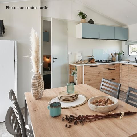 MOBILHOME 6 personas - Cottage Du Lac PREMIUM++ 3 habitaciones - FRENTE AL AGUA 6 pers